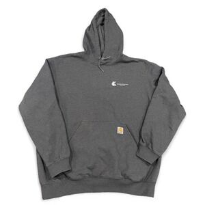 Carhartt Loose Fit Gray Hoodie Team PAHCC "Inspiring and Empowering Students" XL